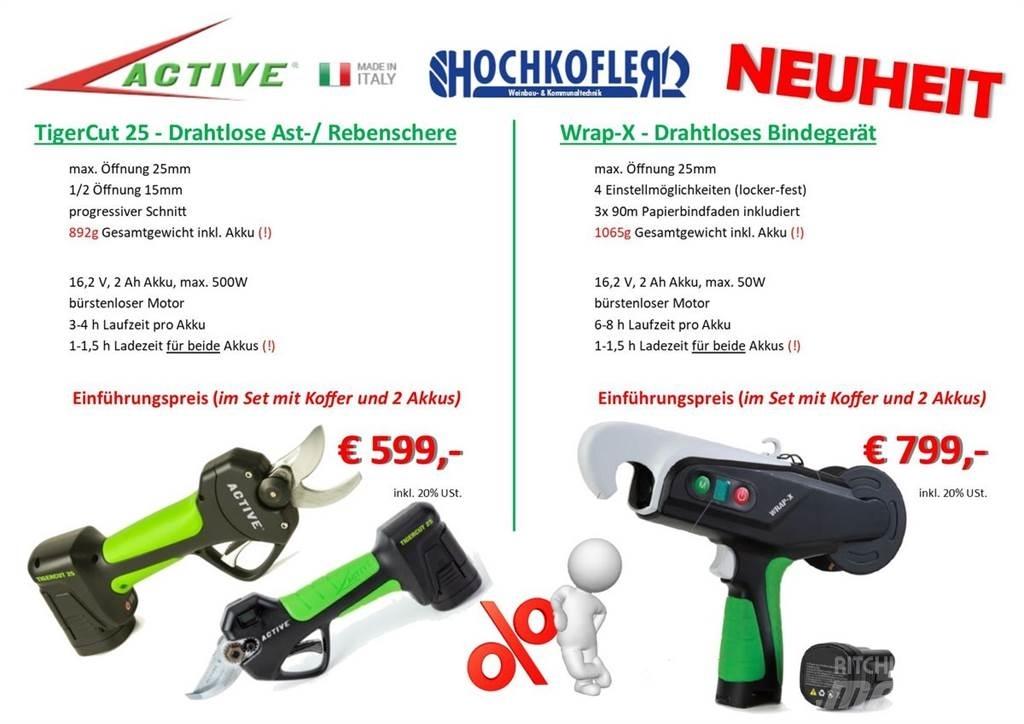  Active Wrap-X Kiti vaisių ir vyno apdirbimo įrenginiai