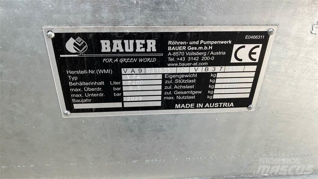 Bauer V74 Srutų cisternos
