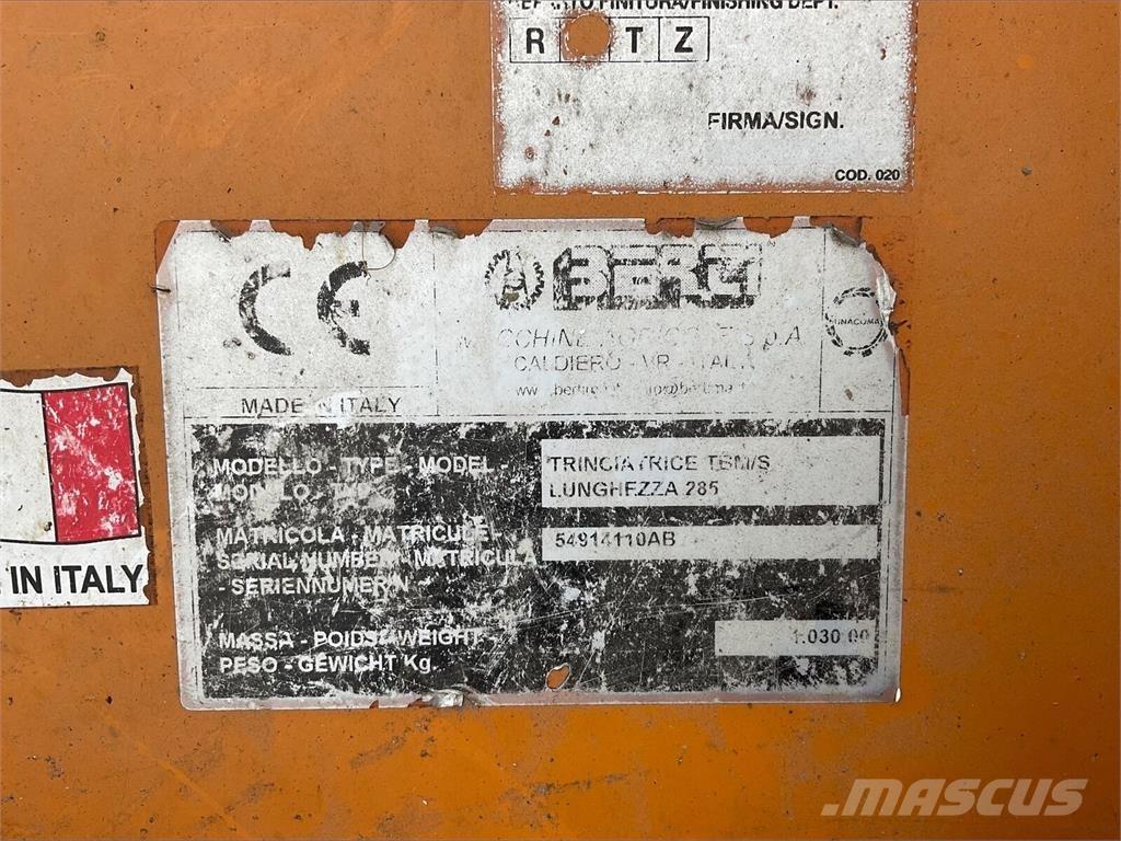 Berti Dual 285 Ganyklų šienapjovės / rėžtuvės
