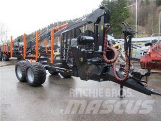 BMF 12T2 pro + 750 HP Miškovežių priekabos