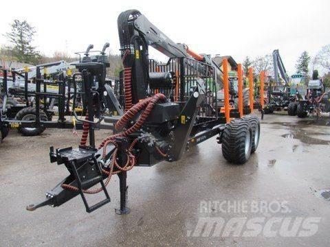 BMF 12T2 pro + 750 HP Miškovežių priekabos