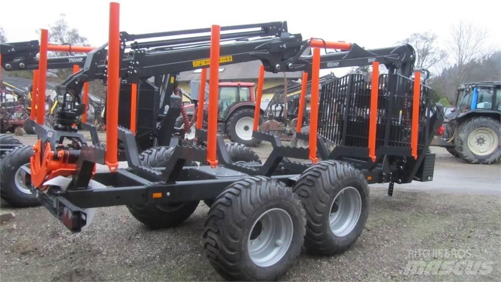 BMF 14T2 + 850 HP Miškovežių priekabos