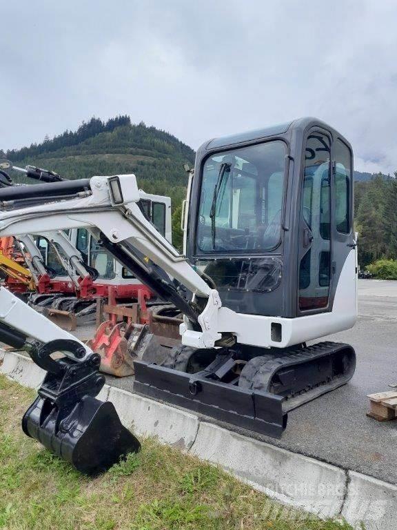 Bobcat 322G, Kabine Mini ekskavatoriai < 7 t