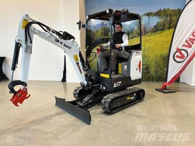 Bobcat E17 Mini ekskavatoriai < 7 t