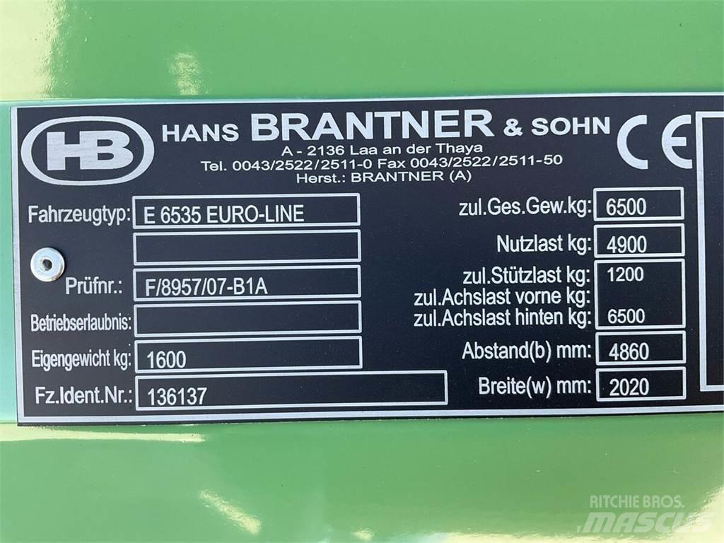 Brantner E 6535 Savivartės priekabos