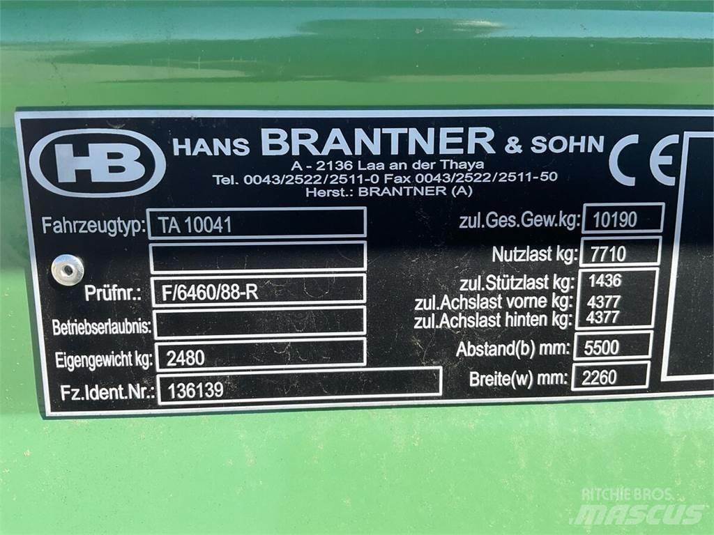 Brantner TA 10041 Savivartės priekabos