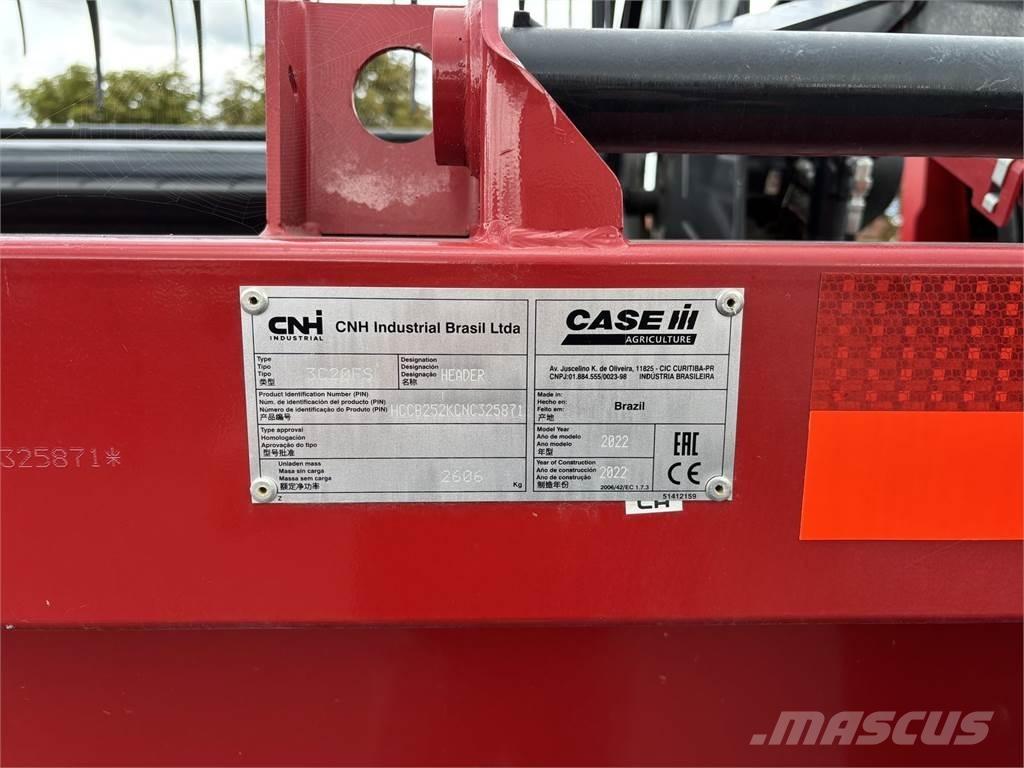 Case IH 3020 Derliaus nuėmimo kombainų priedai
