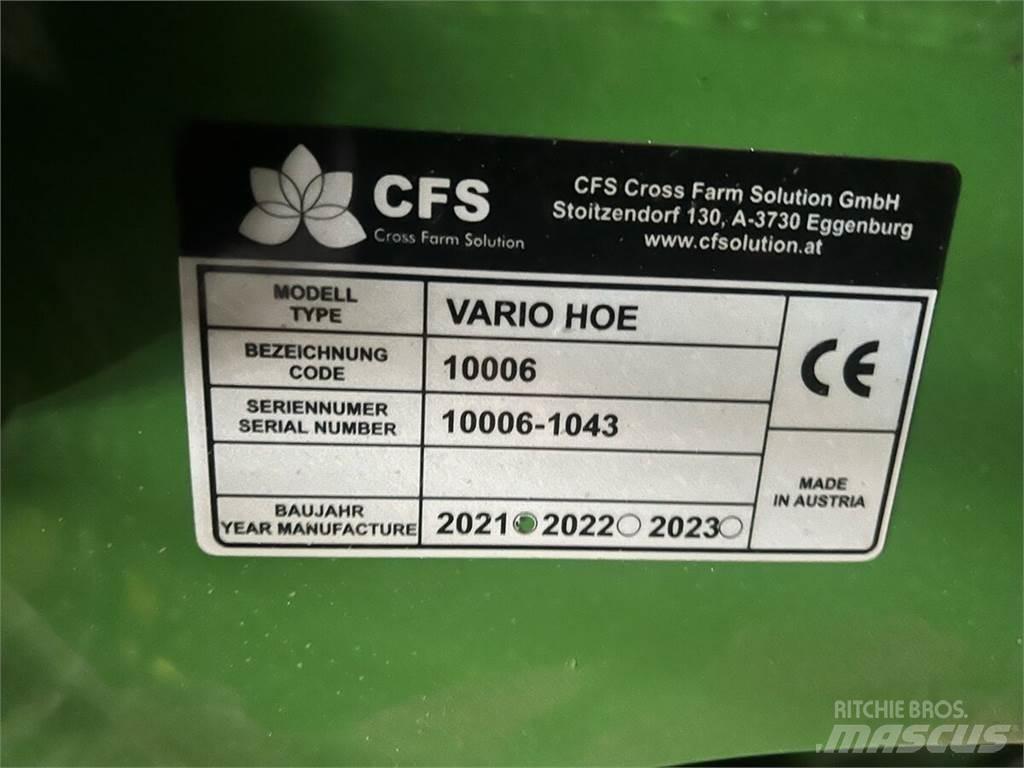  CFS Varihoe 620 Kita sėjamoji technika ir jų priedai