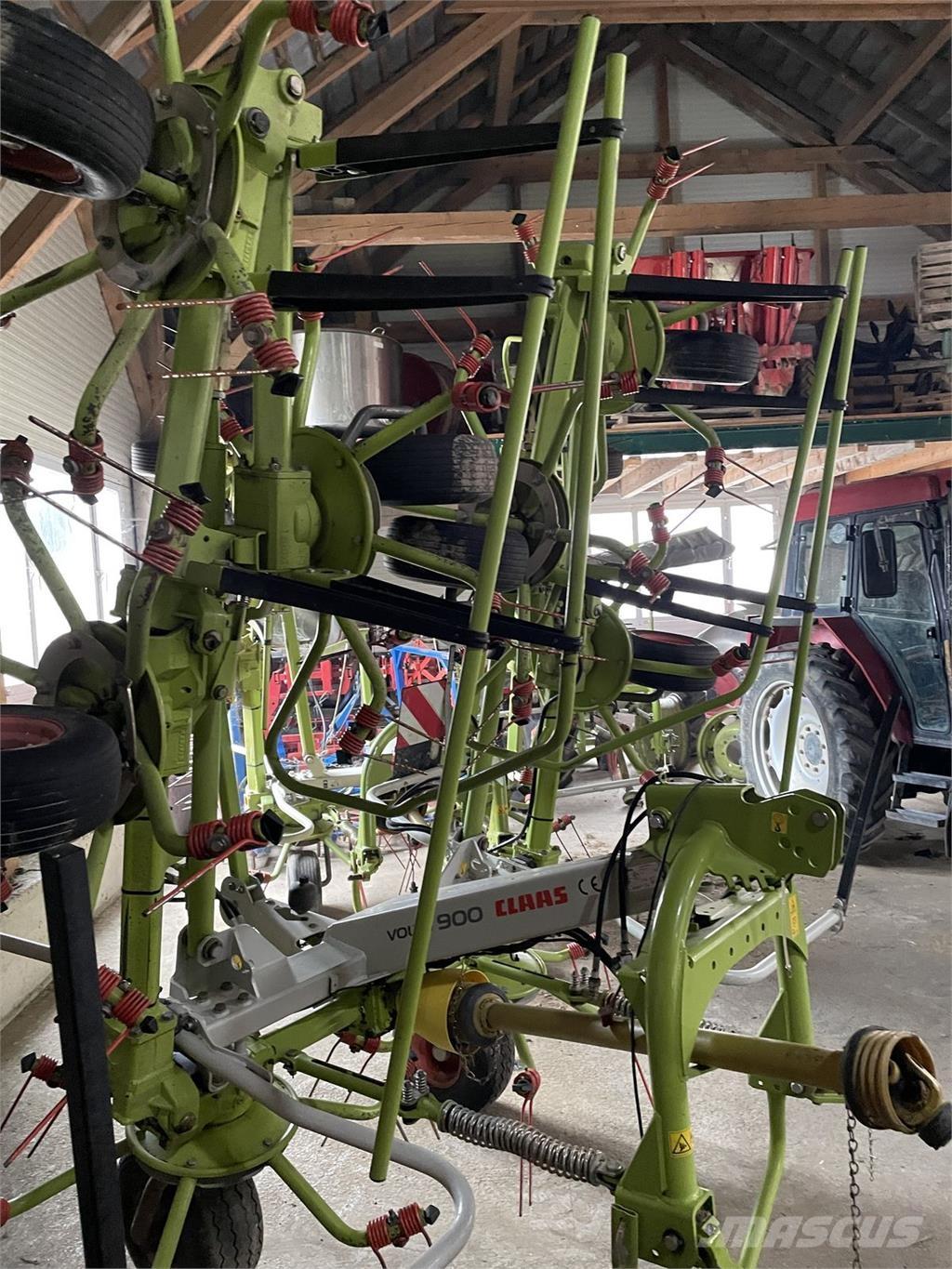 CLAAS Volto 900 Šieno grėbliai ir vartytuvai