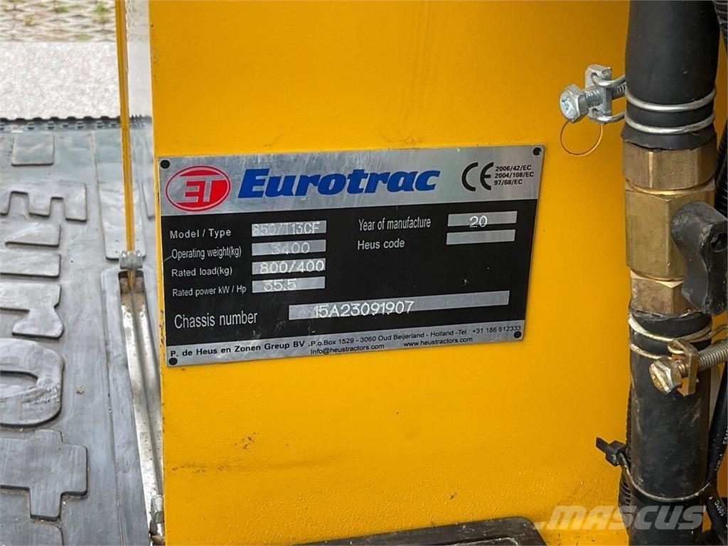 Eurotrac T 13-CF Frontaliniai krautuvai ir ekskavatoriai