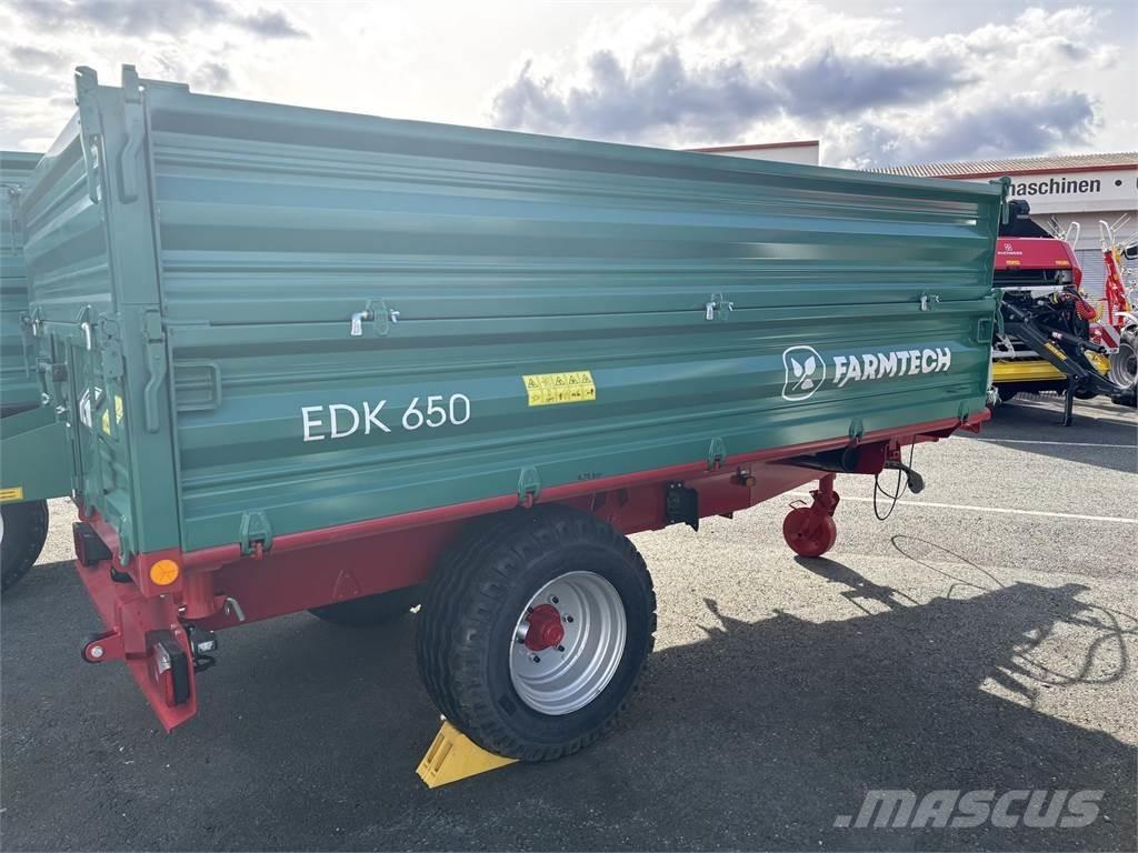 Farmtech EDK 650HD Savivartės priekabos