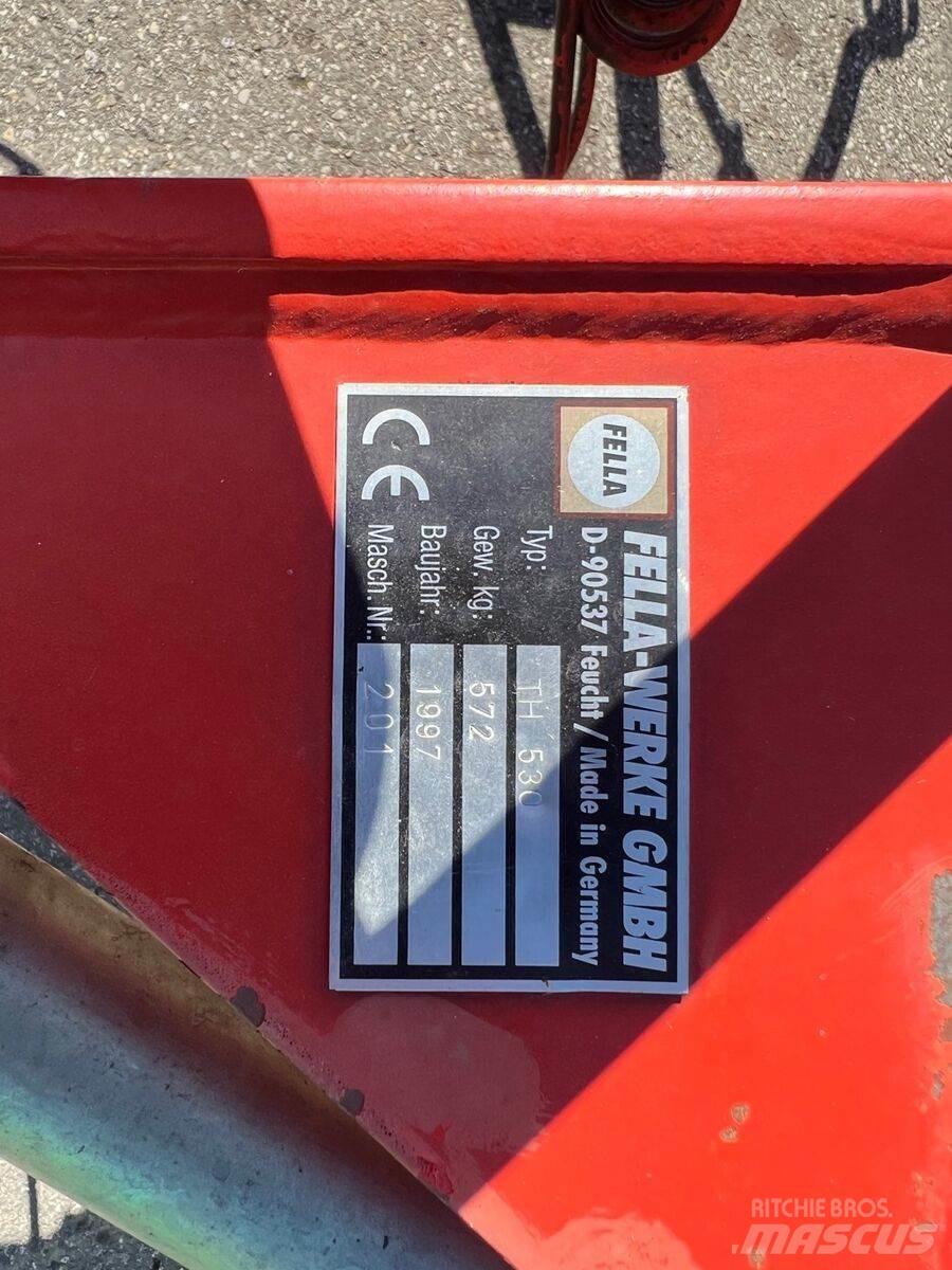 Fella TH 530 Šieno grėbliai ir vartytuvai