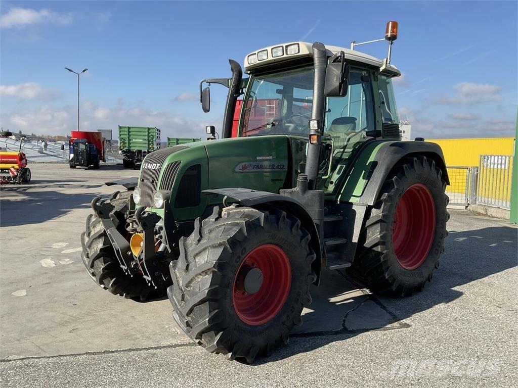 Fendt 412 Vario Traktoriai