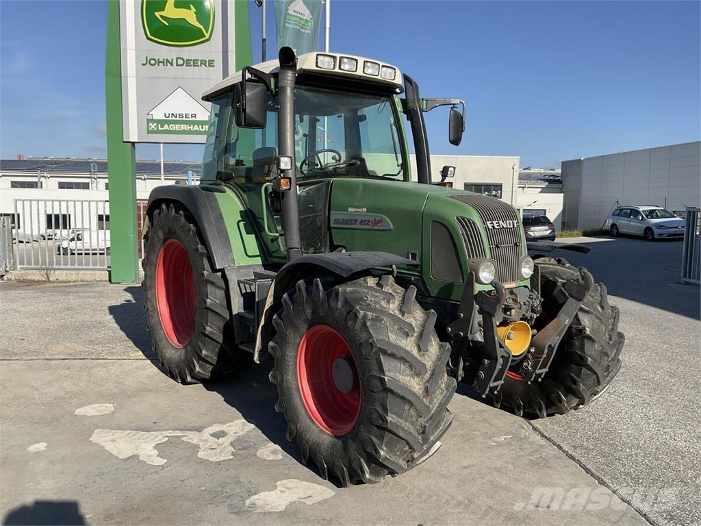 Fendt 412 Vario Traktoriai