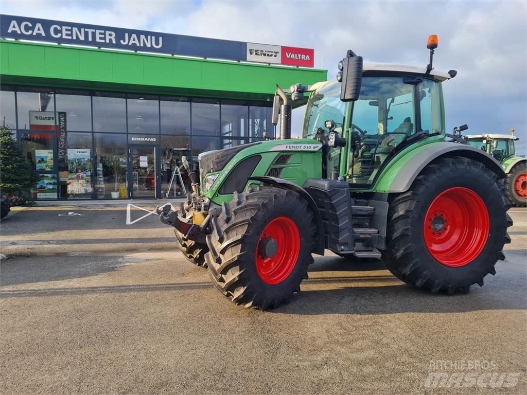 Fendt 516 Vario Traktoriai