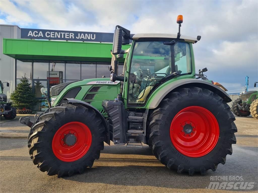 Fendt 516 Vario Traktoriai