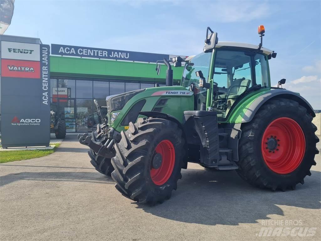 Fendt 718 Vario Traktoriai