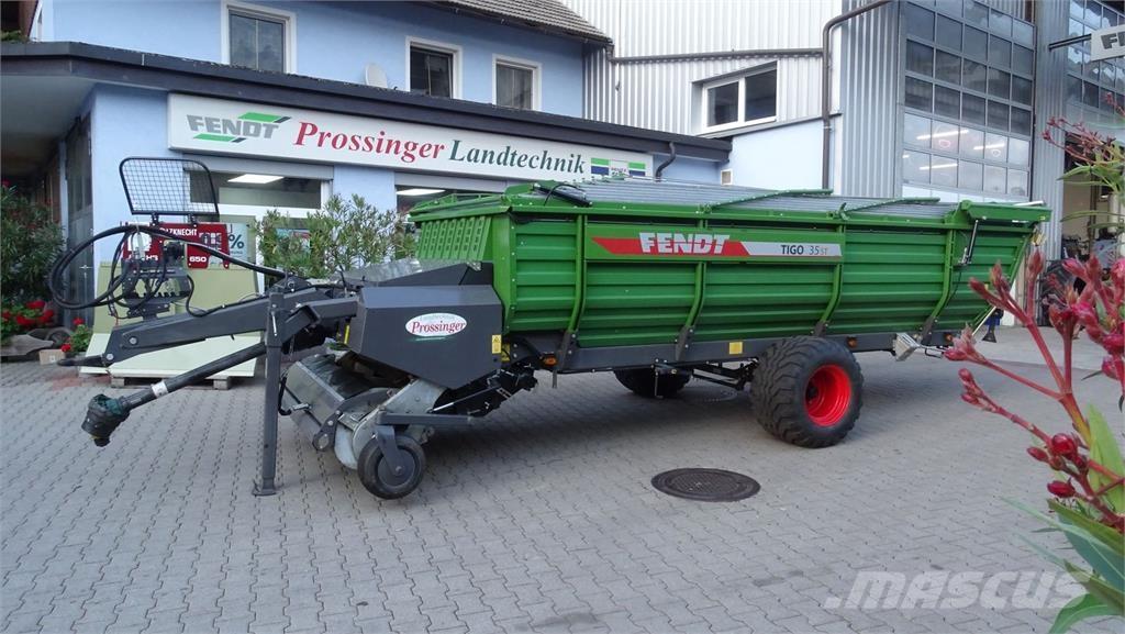 Fendt Tigo Savikrovės priekabos