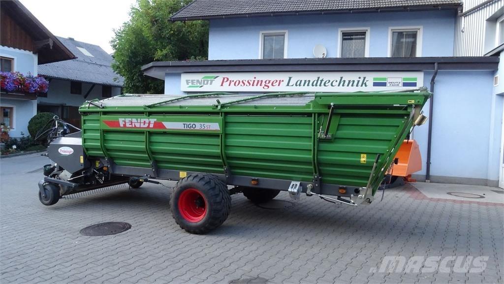 Fendt Tigo Savikrovės priekabos