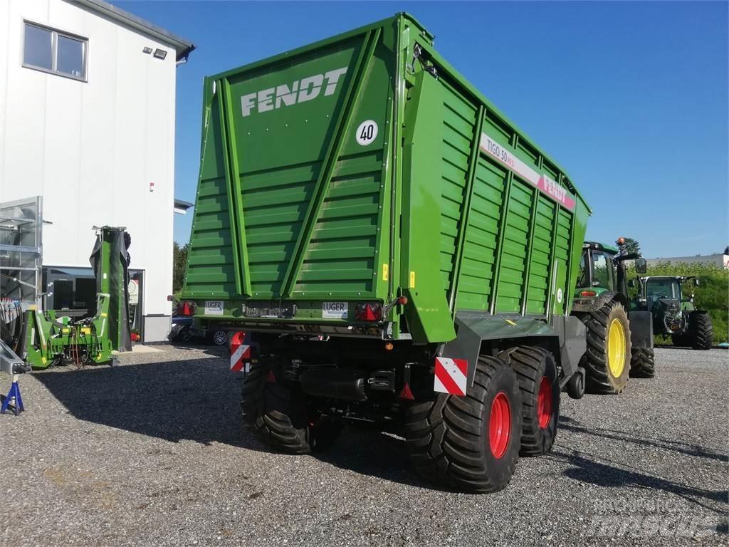 Fendt Tigo PR 50 D Savikrovės priekabos