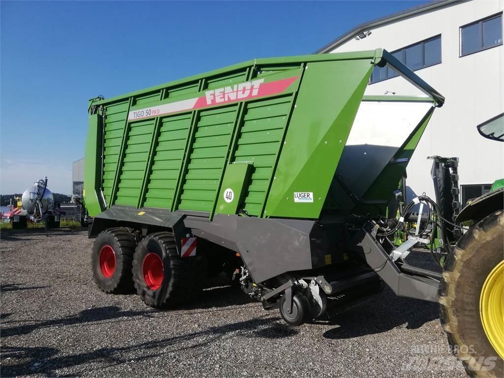 Fendt Tigo PR 50 D Savikrovės priekabos