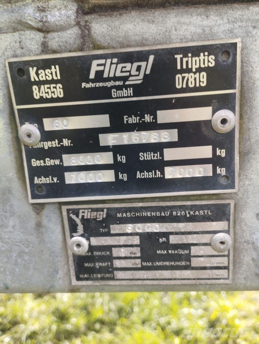 Fliegl  Srutų cisternos