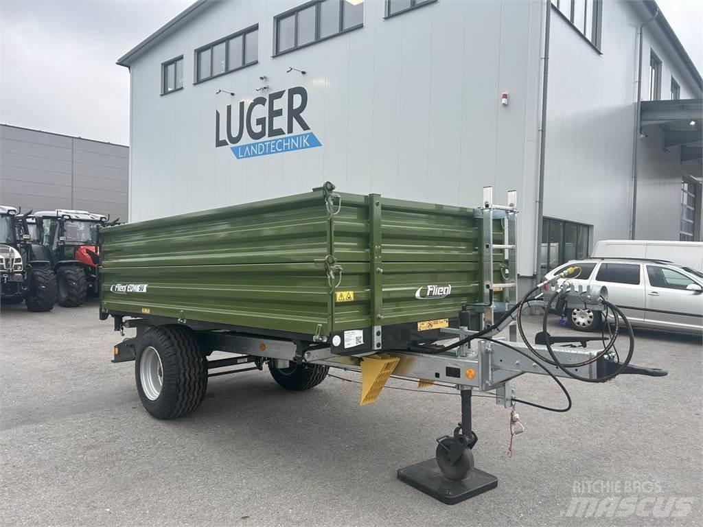 Fliegl EDK 50 FOX Savivartės priekabos