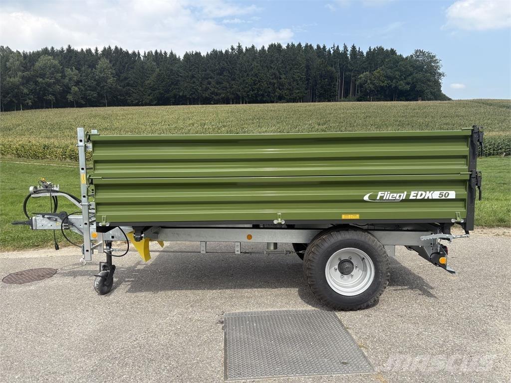 Fliegl EDK 50 FOX Savivartės priekabos