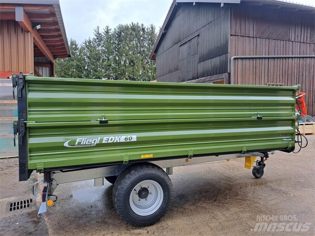 Fliegl EDK 60 Fox Savivartės priekabos