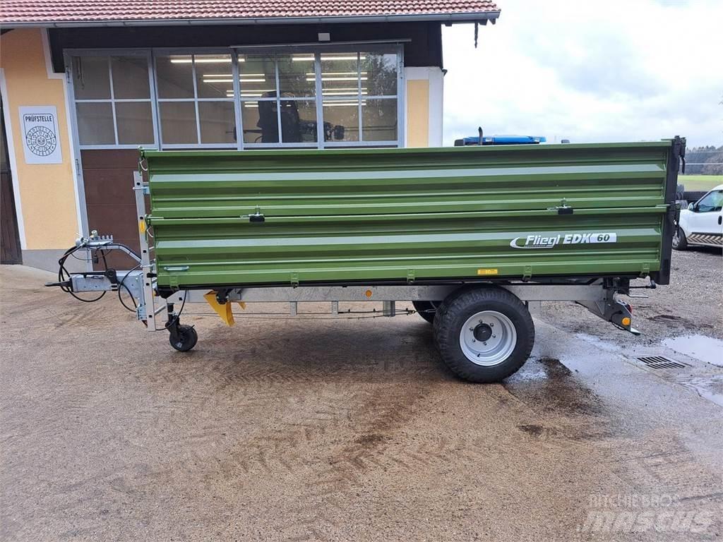 Fliegl EDK 60 Fox Savivartės priekabos