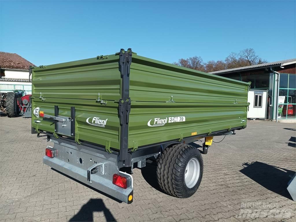 Fliegl EDK 70 FOX Savivartės priekabos