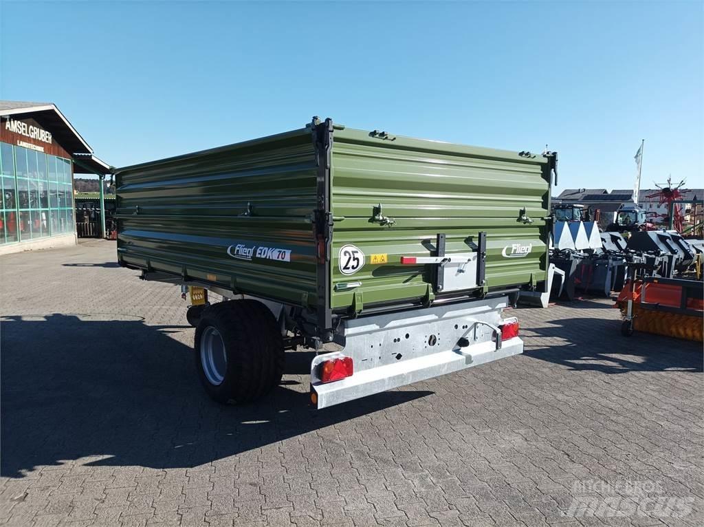 Fliegl EDK 70 FOX Savivartės priekabos
