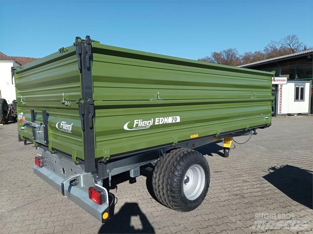 Fliegl EDK 70 FOX Savivartės priekabos