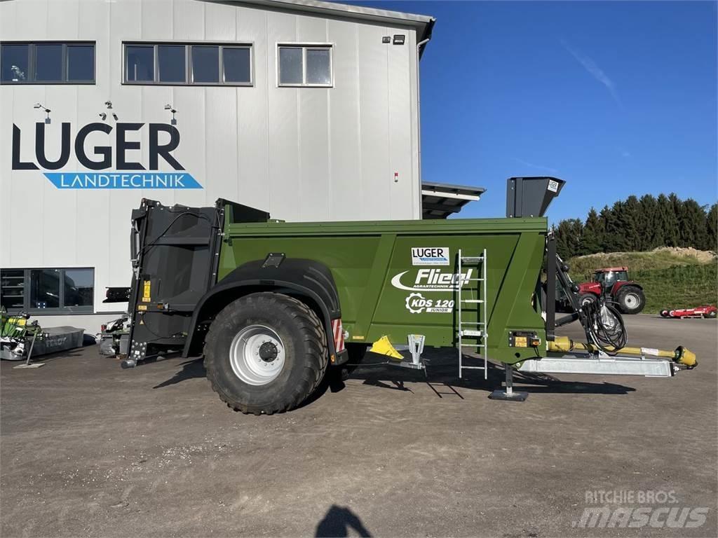 Fliegl KDS 120 Mėšlo barstytuvai