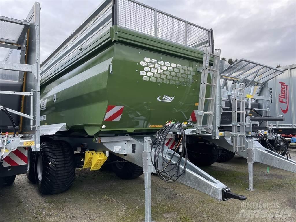 Fliegl TMK 190 FOX Savivartės priekabos