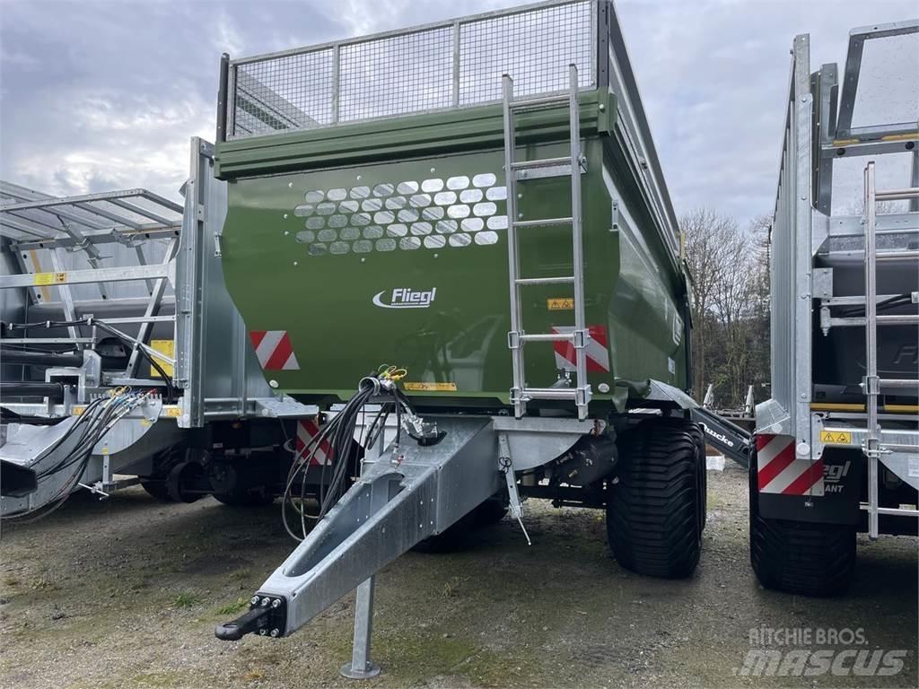 Fliegl TMK 190 FOX Savivartės priekabos