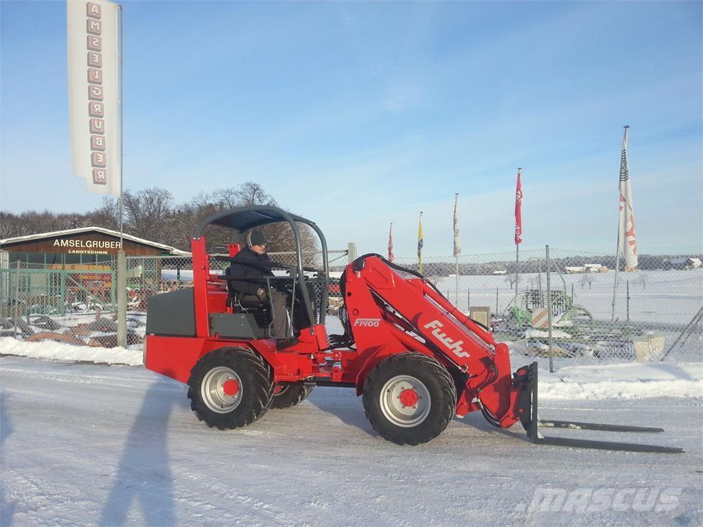 Fuchs F800 - F1600 Frontaliniai krautuvai ir ekskavatoriai