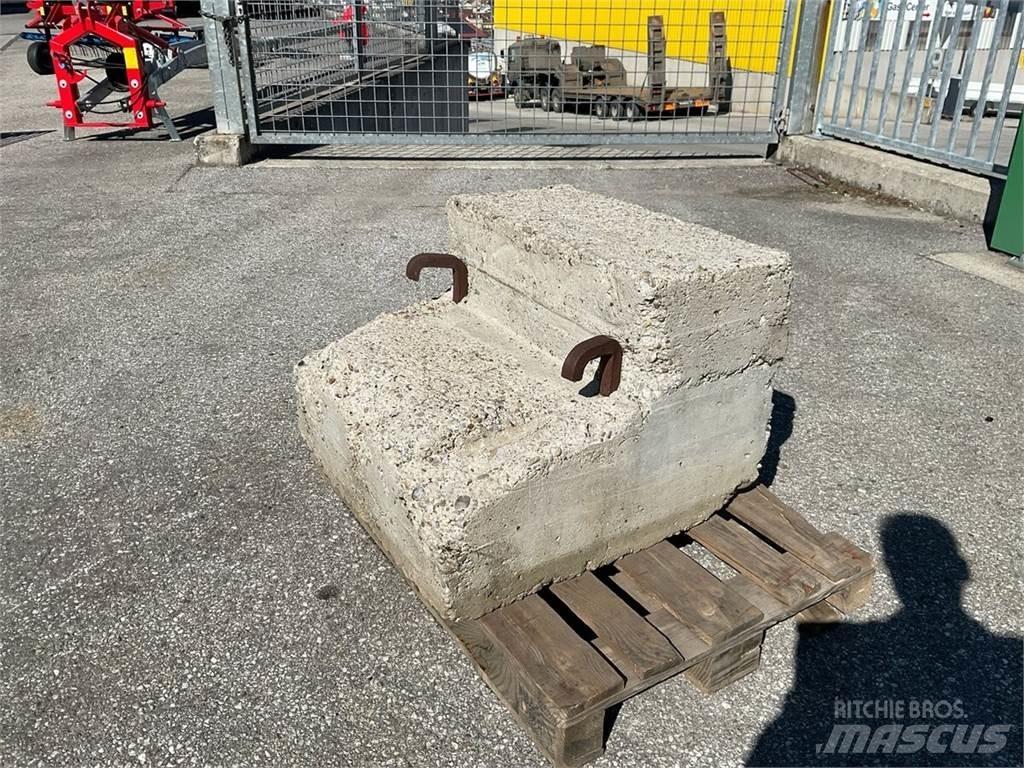  Gewicht 400 kg Kiti naudoti traktorių priedai