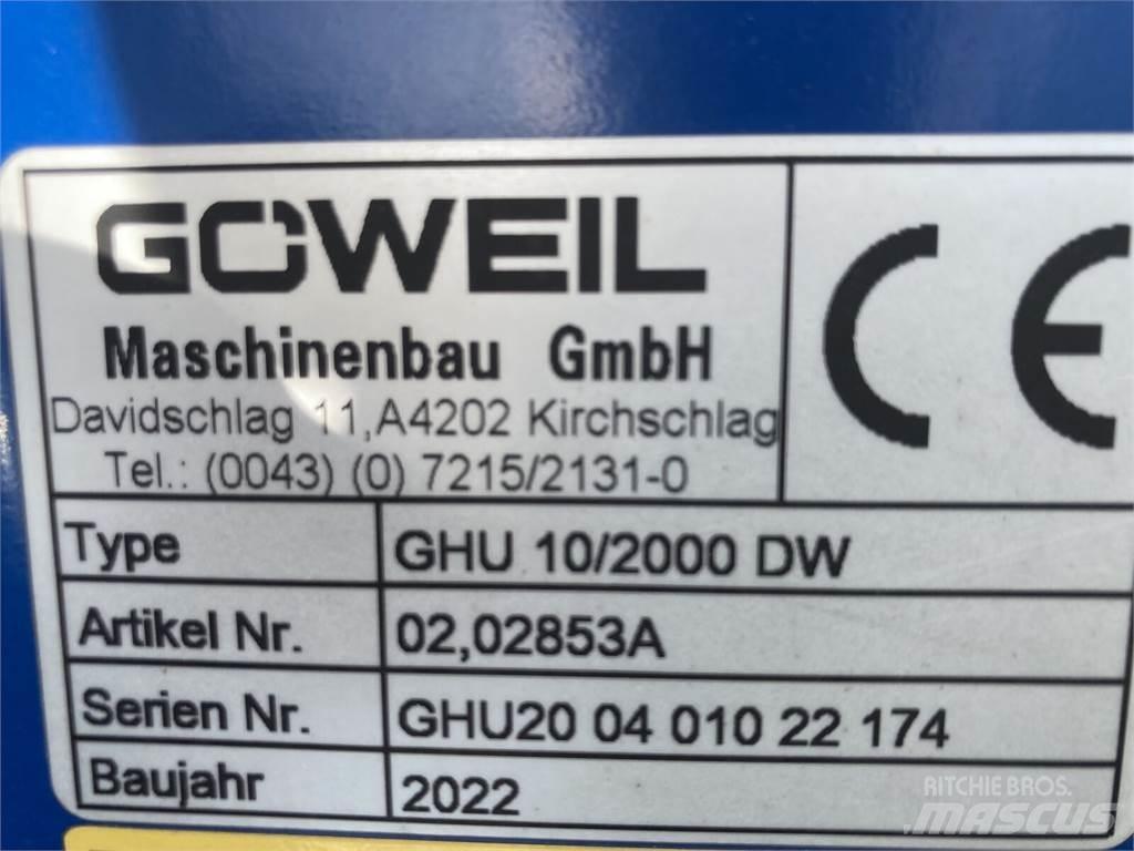  GHU 10/2000DW Kiti naudoti traktorių priedai