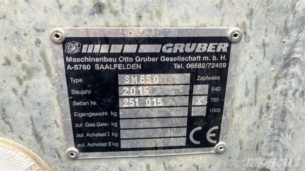 Gruber SM 650 Mėšlo barstytuvai