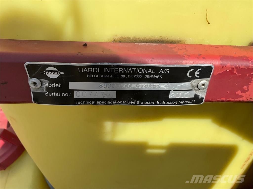 Hardi Master Prikabinami purkštuvai