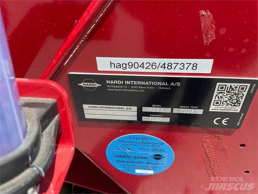 Hardi Mega 1200 Prikabinami purkštuvai