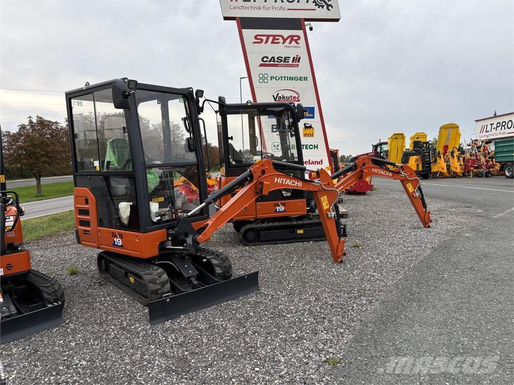 Hitachi ZX19-6 Vikšriniai ekskavatoriai
