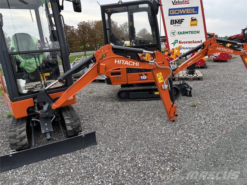 Hitachi ZX19-6 Vikšriniai ekskavatoriai