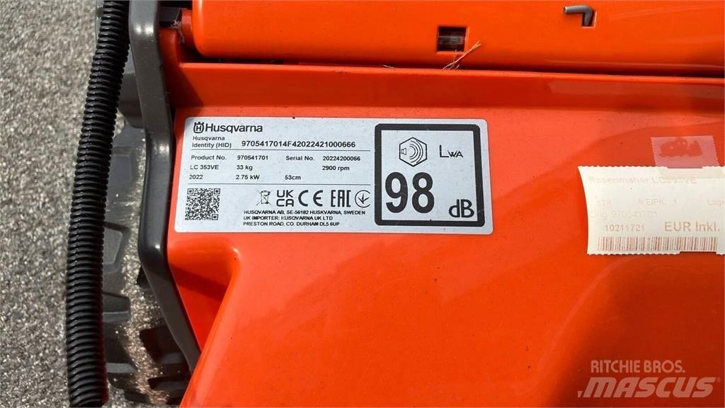 Husqvarna LC 353VE Sodo traktoriukai-vejapjovės