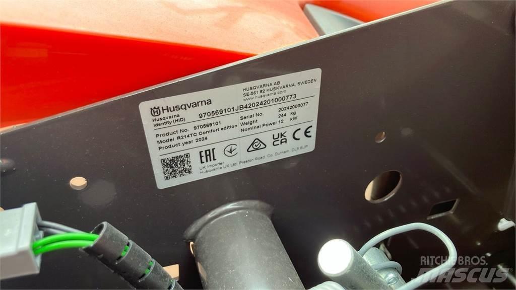 Husqvarna R 214TC Aplinkos tvarkymas - Kita