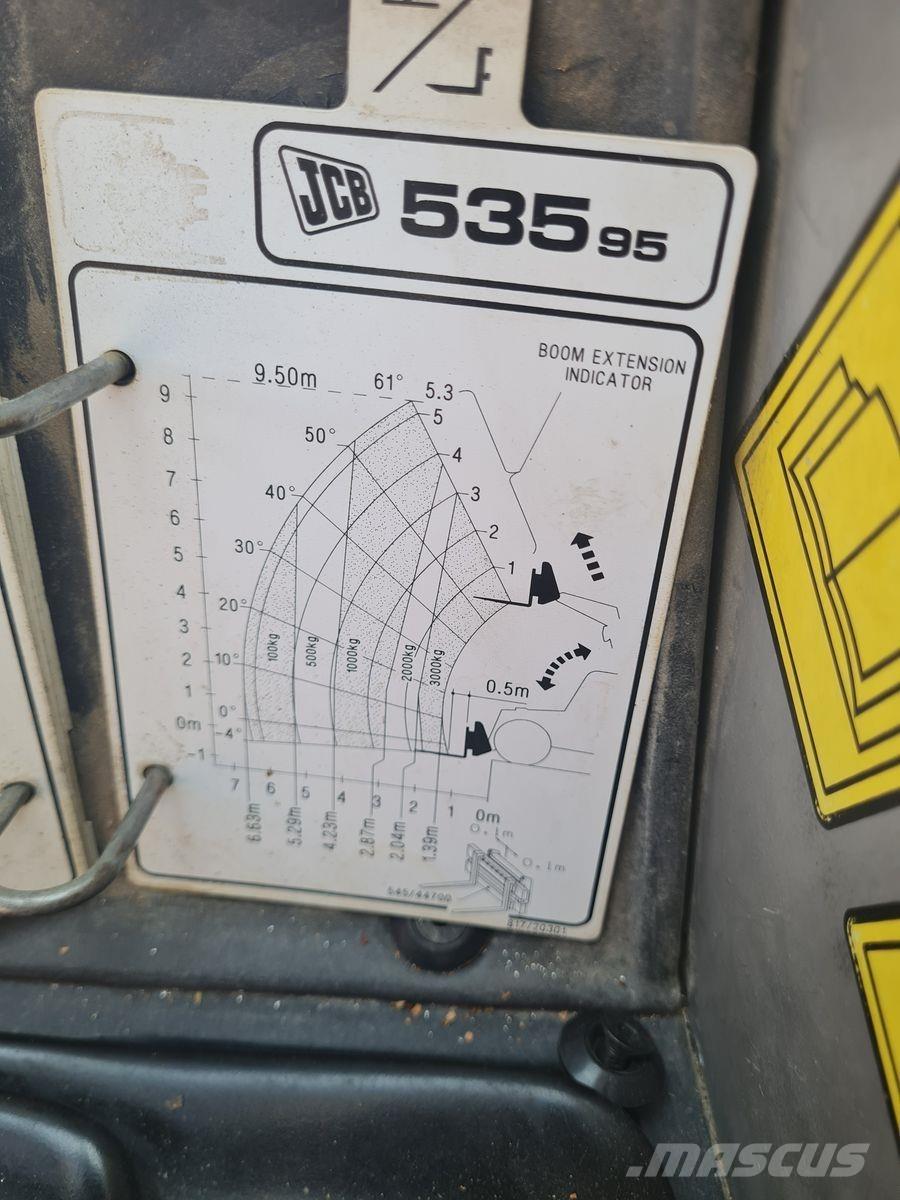 JCB 535 95 Teleskopiniai krautuvai