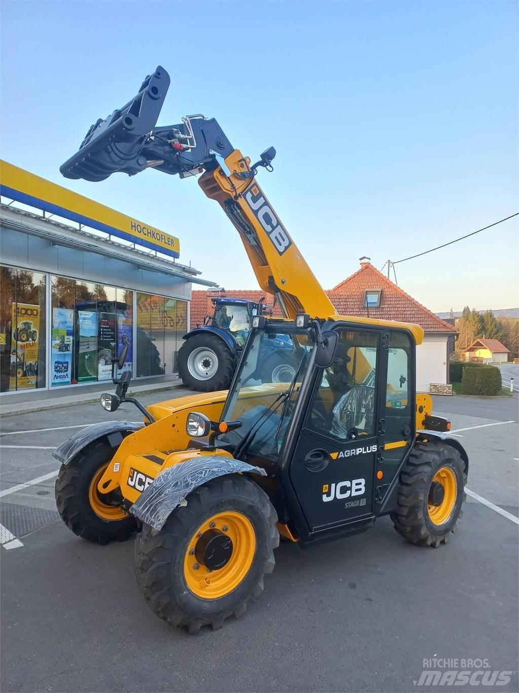 JCB AgriPlus 525-60 Teleskopiniai krautuvai