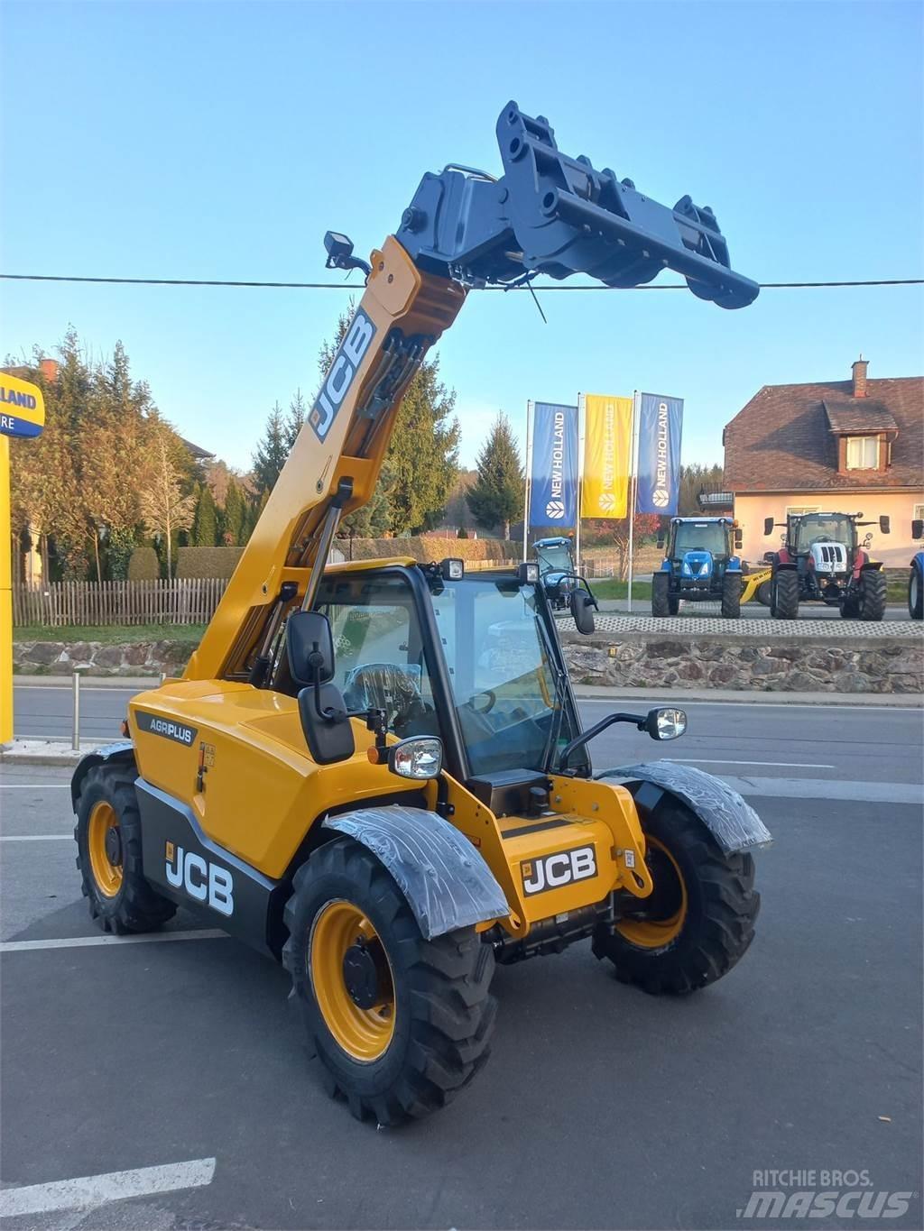 JCB AgriPlus 525-60 Teleskopiniai krautuvai
