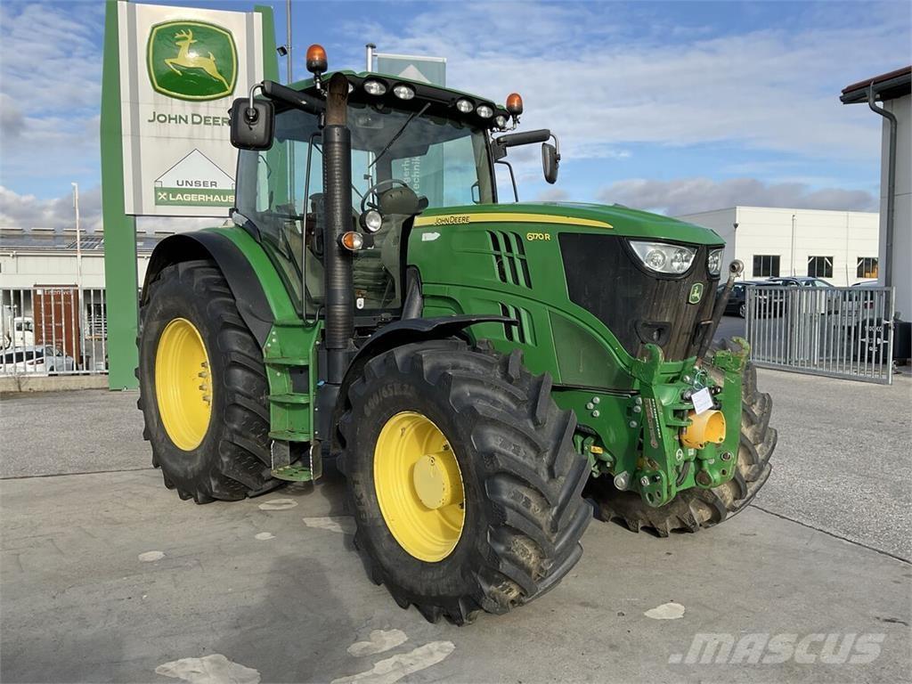 John Deere 6170R Traktoriai